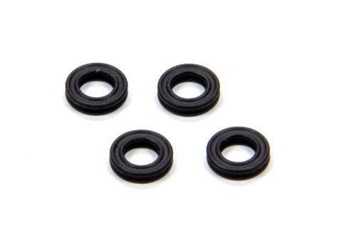 Tire Pressure Relief Valve Quad Ring - Rubber - Set of 4