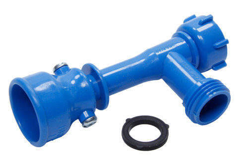 Transfer Pump - Manual - Hand Siphon - Plastic - Blue - ShurTrax Traction Aids - Each