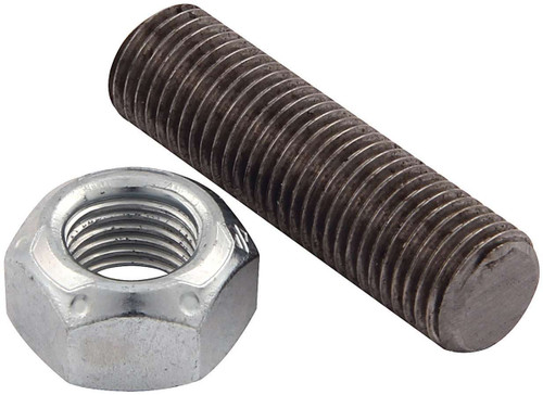 Suspension Limiter Stud - 7/16-20 in Thread - 1.563 in Long - Hex Nut / Jam Nut - Chromoly - Zinc Oxide - Kit