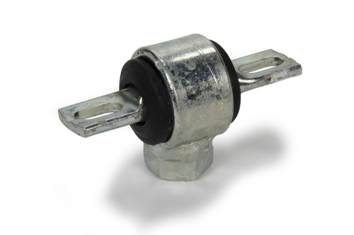Shock End - Rubber Bushing - 9/16-18 in Right Hand Female Thread - Bar Pin Included - Steel - Cadmium - Each