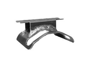 Tank Bracket - Roll Bar Mount - Clamp-On - 4 in Pressure Tank - Steel - Natural - Each