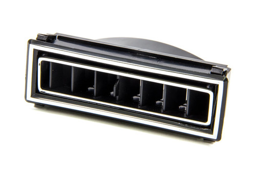 Heating / Cooling Louver - Standard Series - In Dash - Rectangle - 2.5 in Hose - 4.75 x 1.5 - Plastic - Black / Chrome - Each Heating / Cooling Louver - Standard Series - In Dash - Rectangle - 2.5 in Hose - 4.75 x 1.5 - Plastic - Black / Chrome - Each