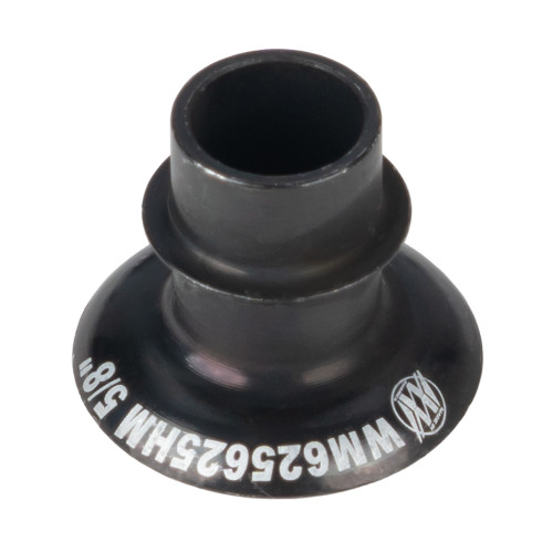 Rod End Bushing - 5/8 to 1/2 in Bore - High Misalignment - 0.625 in Long - Steel - Black Oxide - Each Rod End Bushing - 5/8 to 1/2 in Bore - High Misalignment - 0.625 in Long - Steel - Black Oxide - Each