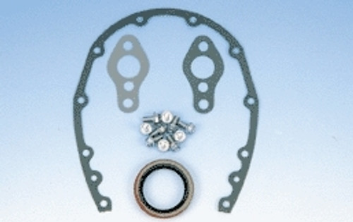 Timing Cover Gasket - Cover / Water Pump Gaskets - Seal / Hardware - Small Block Chevy - Kit