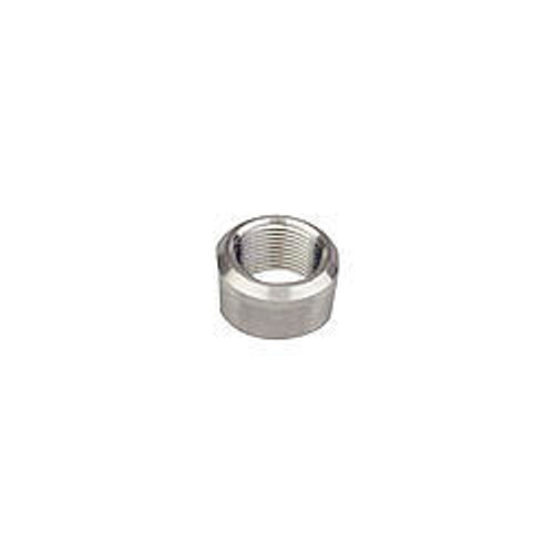 Bung - 3/4 in NPT Female - Weld-On - Recessed Flange - Aluminum - Natural - Each