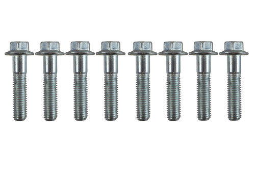 Bellhousing Bolt Kit - 10 x 1.5 mm Thread - 1.75 in Long - Hex Head - Steel - Zinc Plated - GM LS-Series - 4L60e Transmission - Set of 8