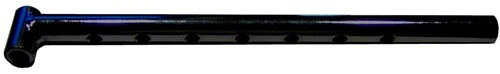 Wing Post Slider - Top - Chromoly - Black Powder Coat - Triple X Sprint Car - Each