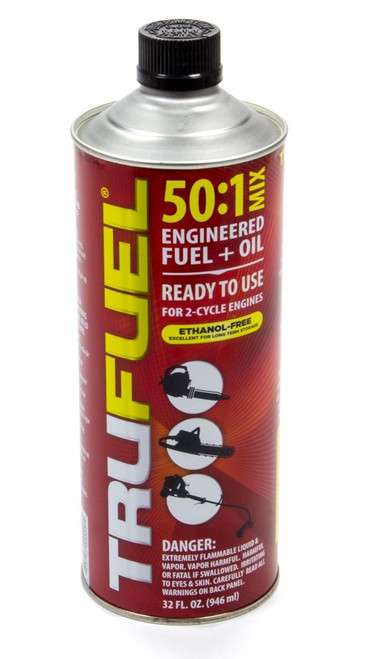 Gasoline - Trufuel 50:1 Pre-Mix - 2-Stroke - Octane - 32 oz Bottle - Each Gasoline - Trufuel 50:1 Pre-Mix - 2-Stroke - Octane - 32 oz Bottle - Each