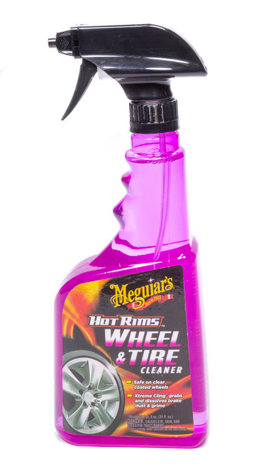Wheel Cleaner - Maguire's Hot Rims Wheel and Tire Cleaner - 24 oz Spray Bottle - Each