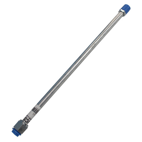 Refrigerant Hard Line - U-Bend Em - 18 in Long - 10 AN Male O-Ring / Female O-Ring Fittings - Aluminum - Natural - Each