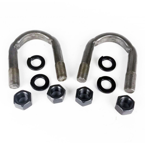 Universal Joint U-Bolt Kit - Nuts / Washers Included - Steel - Natural - 1350 Series Yoke - Kit
