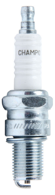 Spark Plug - Champion Copper Plus Small - 14 mm Thread - 0.750 in Reach - Gasket Seat - Non-Resistor - Each