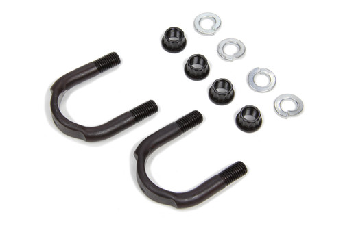 Universal Joint U-Bolt Kit - Short - Nuts / Washers Included - Steel - Black Oxide - 1310 Series Yoke - Kit