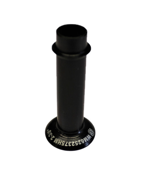 Rod End Bushing - 5/8 in to 1/2 in Bore - High Misalignment - 2-3/8 in Long - Steel - Black Oxide - Each