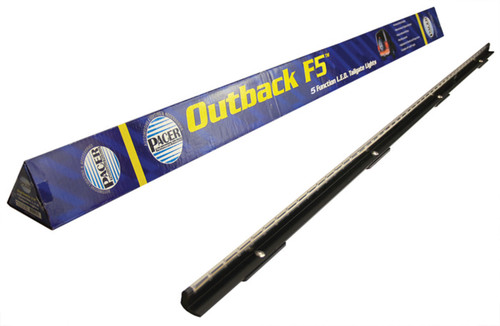 Tailgate Light - Outback F5 - Red / Amber LED - Back-Up / Brake / Running / Turn Function - 60 in Length - Adhesive Backing - Plastic - Kit