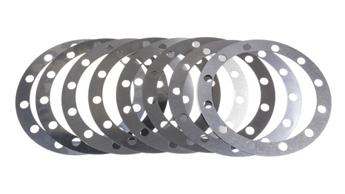 Pinion Shim - Two each 0.003, 0.007, 0.008 and 0.010 in Pinion Depth Shims - 6.480 in OD - 5.075 in ID - Strange Billet / Ultra Case - Kit