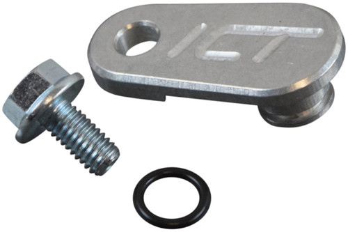 EVAP Purge Solenoid Plug - Bolt / O-Ring Included - Aluminum - Natural - GM LS-Series Manifolds - Kit