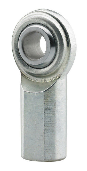 Rod End - Spherical - 5/16 in Bore - 5/16-24 in Right Hand Female Thread - Steel - Chromate / Zinc Oxide - Each