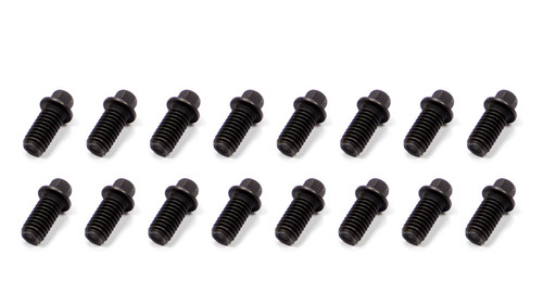 Header Bolt - 3/8-16 in Thread - 0.75 in Long - 5/16 in Hex Head - Steel - Set of 16 Header Bolt - 3/8-16 in Thread - 0.75 in Long - 5/16 in Hex Head - Steel - Set of 16