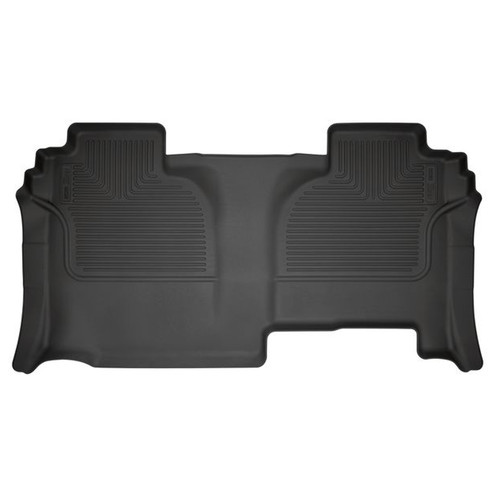 Floor Liner - WeatherBeater - 2nd Row - Plastic - Black / Textured - GM Fullsize Truck 2019 - Each