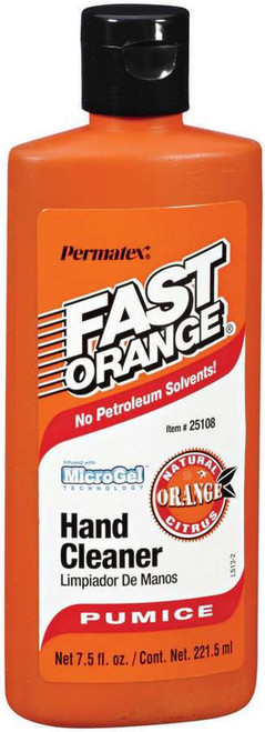 Hand Cleaner - Fast Orange - Pumice - 7.50 oz Bottle - Each