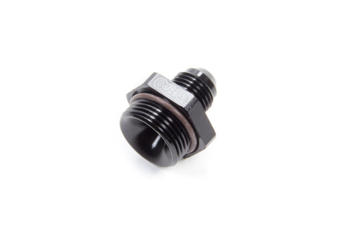 Fitting - Adapter - Straight - 22 mm x 1.50 Male to 6 AN Male - Aluminum - Black Anodized - Each