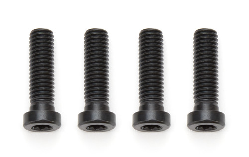 Bolt - 7/16-14 in Thread - 1.5 in Long - Torx Head - Nuts Included - Chromoly - Black Oxide - Set of 4