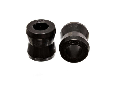 Shock End Bushing - Hourglass - 3/4 in ID - 1-5/8 in - Polyurethane - Black - Universal - Pair