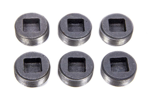 Engine Block Core Plug - 1-1/4 in NPT - Iron - Natural - Ford V8 - Set of 6