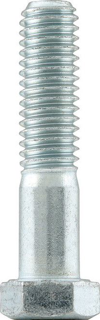 Bolt - 7/16-14 in Thread - 4 in Long - Hex Head - Grade 5 - Steel - Zinc Oxide - Universal - Set of 5