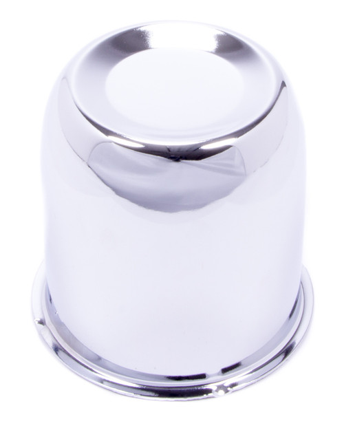 Wheel Center Cap - 3.195 in OD - 3.30 in Tall - Closed End - Steel - Chrome - Universal - Each Wheel Center Cap - 3.195 in OD - 3.30 in Tall - Closed End - Steel - Chrome - Universal - Each