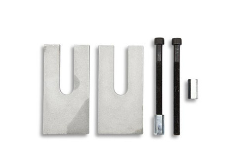 Leaf Spring Shim - 2 Degree - 2-1/2 in Width - Aluminum - Natural - Pair Leaf Spring Shim - 2 Degree - 2-1/2 in Width - Aluminum - Natural - Pair