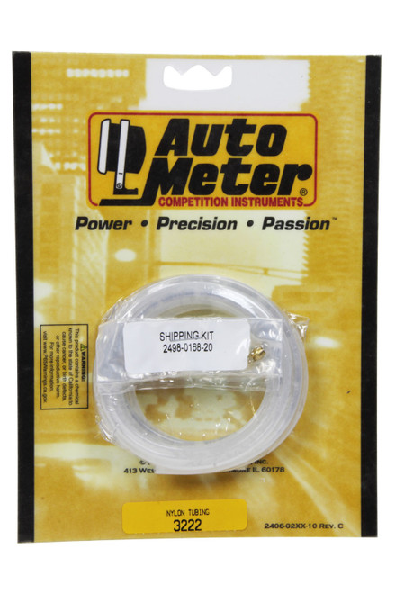 Gauge Line Kit - 1/8 in Diameter - 10 ft - Ferrules Included - Nylon - Mechanical Pressure Gauges - Kit Gauge Line Kit - 1/8 in Diameter - 10 ft - Ferrules Included - Nylon - Mechanical Pressure Gauges - Kit