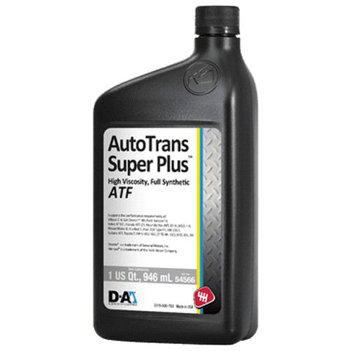 Transmission Fluid - AutoTrans Super Plus - ATF - Synthetic - 1 qt Bottle - Each