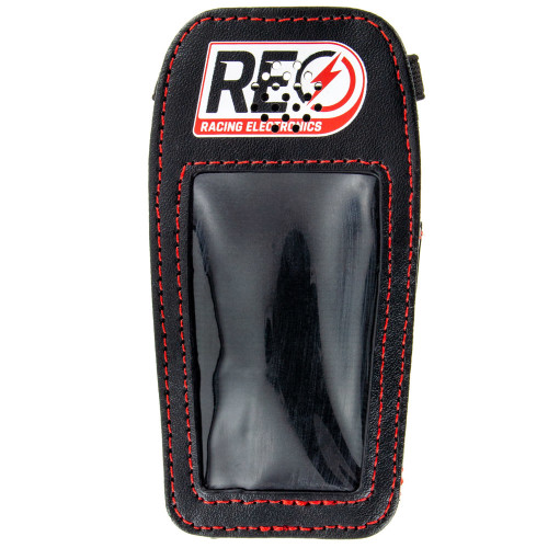 Case - Racing Electronics - RE3000 / RE1000 - Nylon / Plastic - Black / Red - Each Case - Racing Electronics - RE3000 / RE1000 - Nylon / Plastic - Black / Red - Each