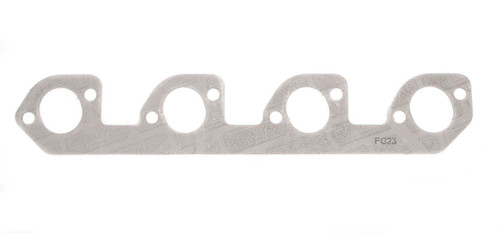 Exhaust Manifold / Header Gasket - 1.420 x 1.600 in Oval Port - Steel Core Graphite - Ford 2300 - Each