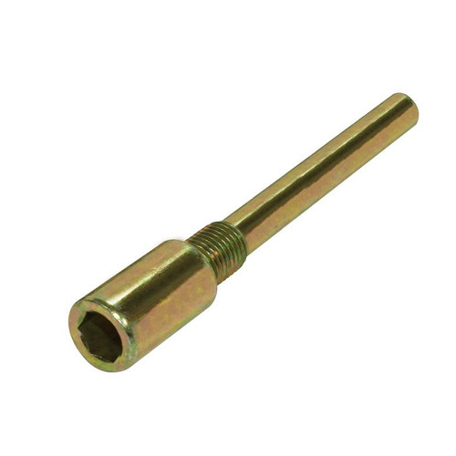 Brake Caliper Bolt - 7/16-20 in Thread - 4.4 in Long - 3/8 in Allen Head - Steel - Cadmium - Universal - Each