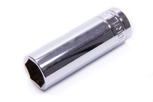 Lug Nut Socket - Thin Wall - 1/2 in Drive - 3 in Long - Steel - Chrome - 3/4 in Lug Nuts - Each
