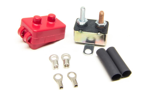 Circuit Breaker - 40 amps - Mounting Tabs - Weather Boot / Eyelets / Shrink Tube Included - Each