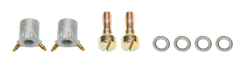 Accelerator Pump Discharge Nozzle - 0.042 in ID - Tube Type - Aluminum - Natural - Holley Carburetors - Pair