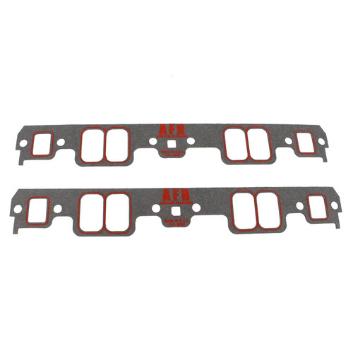 Intake Manifold Gasket - 0.06 in Thick - 1.28 x 2.09 in Rectangular Port - Composite - Small Block Chevy - Pair