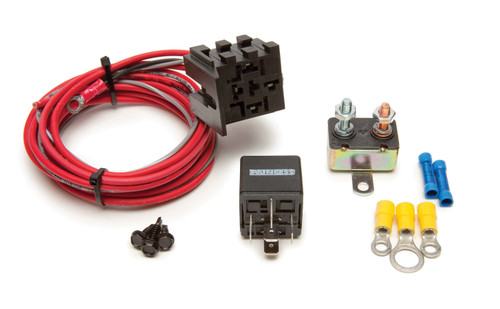 Relay Switch - Single Pole - 30 amps - 12V - Wiring Pigtail Included - Electric Cooling Fans - Kit