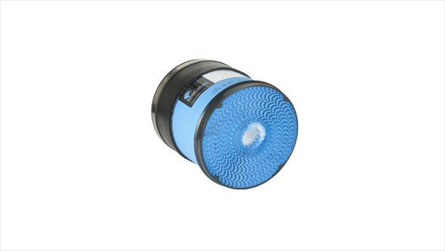 Air Filter Element - PowerCore - Maintenance Free Filter - Straight Round - 6 in Diameter - 7 in Tall - 6 in Flange - Synthetic - Blue - Universal - Each Air Filter Element - PowerCore - Maintenance Free Filter - Straight Round - 6 in Diameter - 7 in Tall - 6 in Flange - Synthetic - Blue - Universal - Each