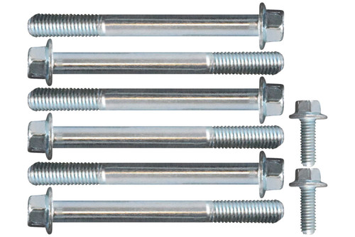 Water Pump and Thermostat Bolt Kit - Hex Head - Steel - Zinc Plated - GM LS-Series - Kit