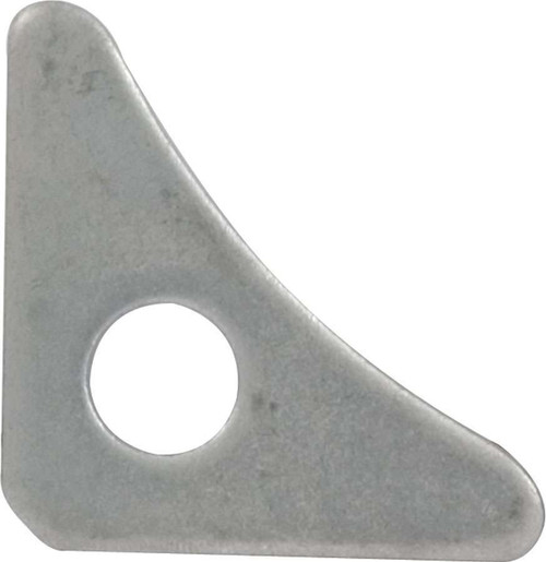 Gusset - Triangular - 1-7/8 x 1-7/8 in - 1/2 in ID Hole - 1/8 in Thick - Steel - Natural - Set of 10