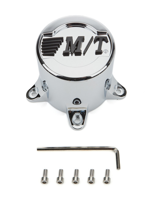 Wheel Center Cap - 3.346 in OD - Closed End - Bolt-On - Plastic - Polished - Mickey Thompson Classic III - Each Wheel Center Cap - 3.346 in OD - Closed End - Bolt-On - Plastic - Polished - Mickey Thompson Classic III - Each