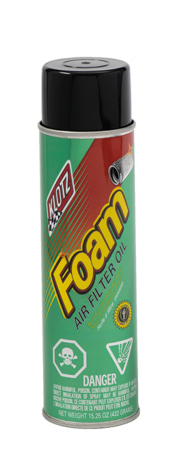 Air Filter Oil - 15.25 oz Aerosol - Foam Filters - Each Air Filter Oil - 15.25 oz Aerosol - Foam Filters - Each
