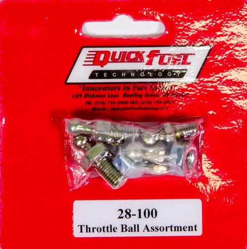 Throttle Lever Stud - Assorted Sizes - Steel - Zinc Oxide - Universal - Kit