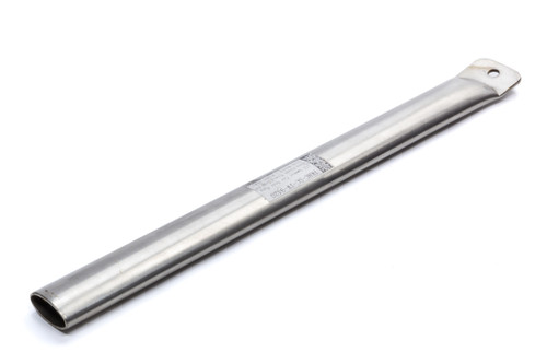 Wing Post - Aero - Front - Passenger Side - 12 in Long - Stainless - Natural - Triple X Sprint Car - Each
