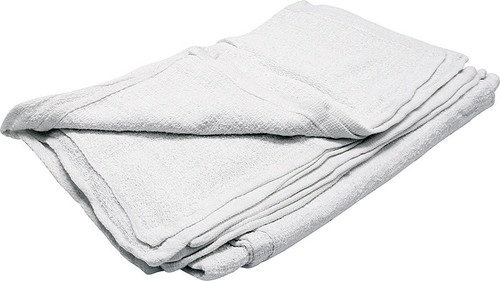 Shop Towels - Cloth - Terry White - Set of 12